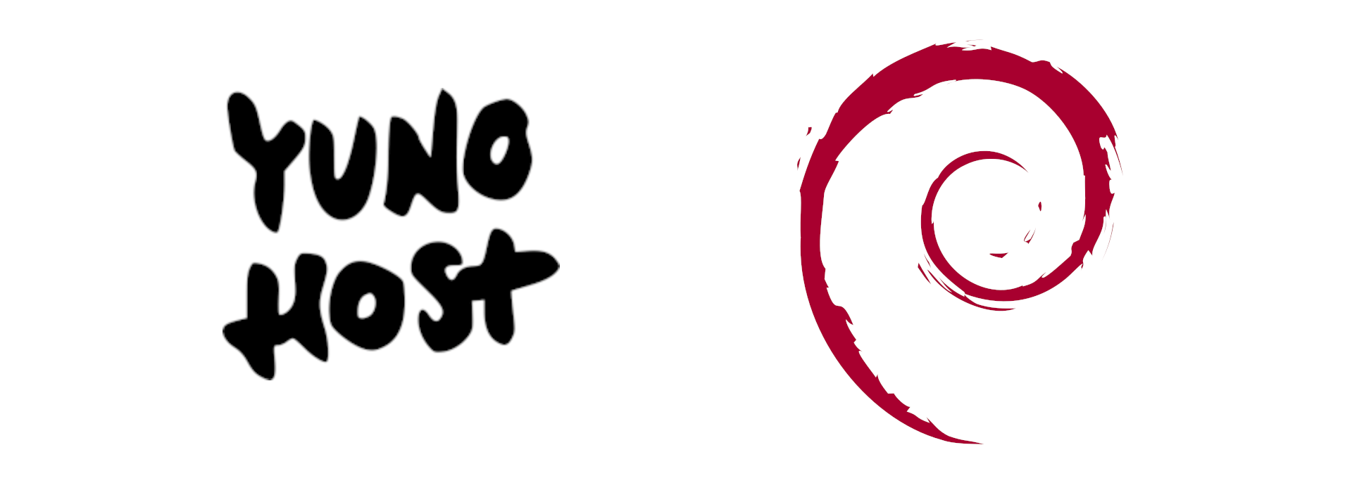 YunoHost und Debian Logo