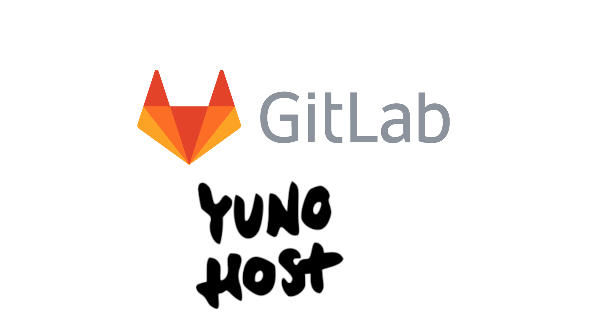 GitLab und YunoHost Logo