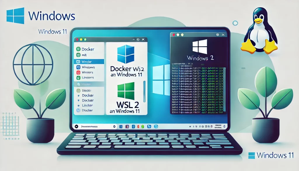 Titelbild Docker mit WSL2 einrichten